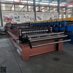 智利 圆弧/梯形 屋面瓦成型机  High quality IBR and Corrugated Sheet roll forming machine double layer tile making machinery